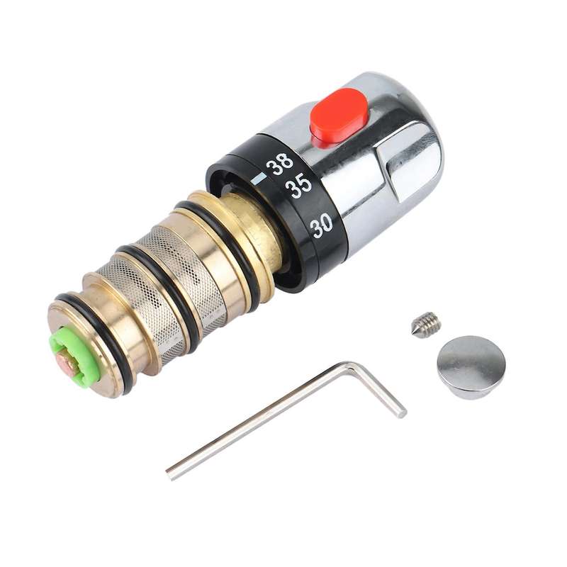 Brass Thermostatic Mixing Valve for Solar Water Heater Valve Parts