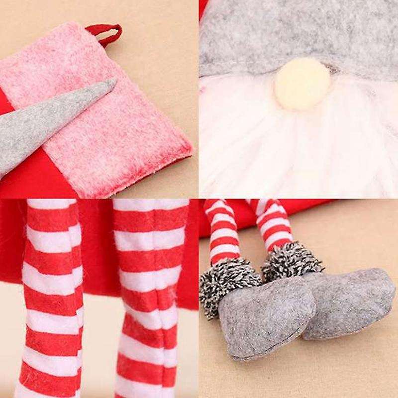 Stockings, Xmas Stockings Decorations, Santa Claus Gift Candy Bag