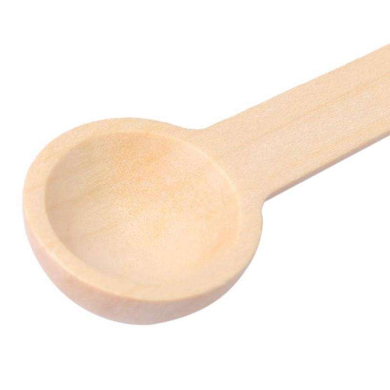 100pcs Wooden Cooking Spoons Tool Salt Seasoning Coffee Spoons