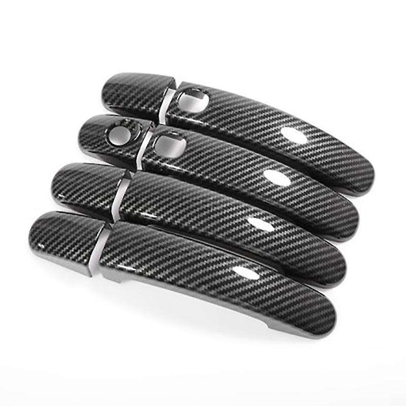 Carbon Fibre Covers Door Bowl with Smart Keyhole Accessories for Ford