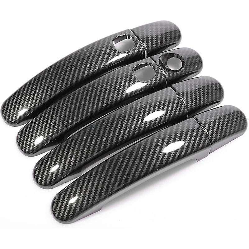 Carbon Fibre Covers Door Bowl with Smart Keyhole Accessories for Ford