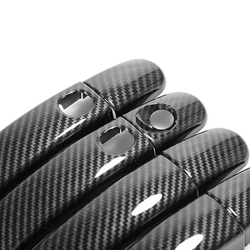 Carbon Fibre Covers Door Bowl with Smart Keyhole Accessories for Ford