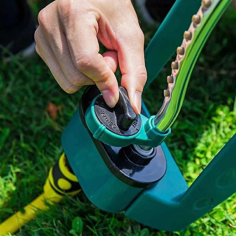 Garden Sprinklers Auto Watering Grass Swing Nozzle Lawn Sprinkler