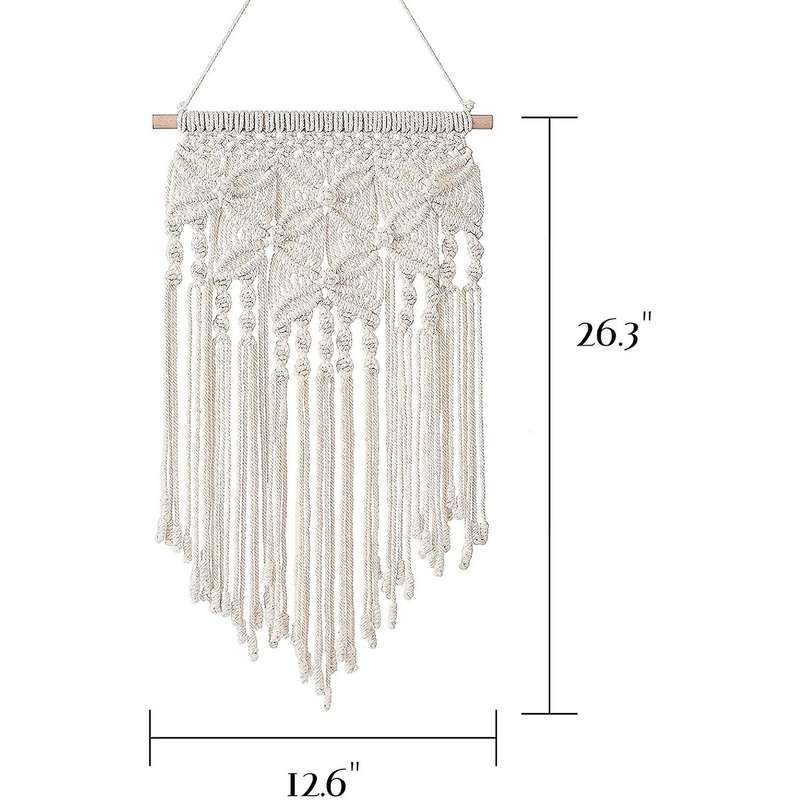 Macrame Wall Hanging Tapestry Woven Wall Decor Boho Wall Art Chic