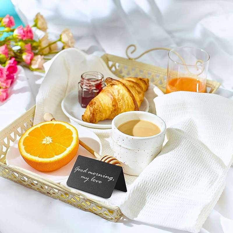 10 Pack Mini Chalkboard Signs 4 X3inch for Food - Party -buffet B