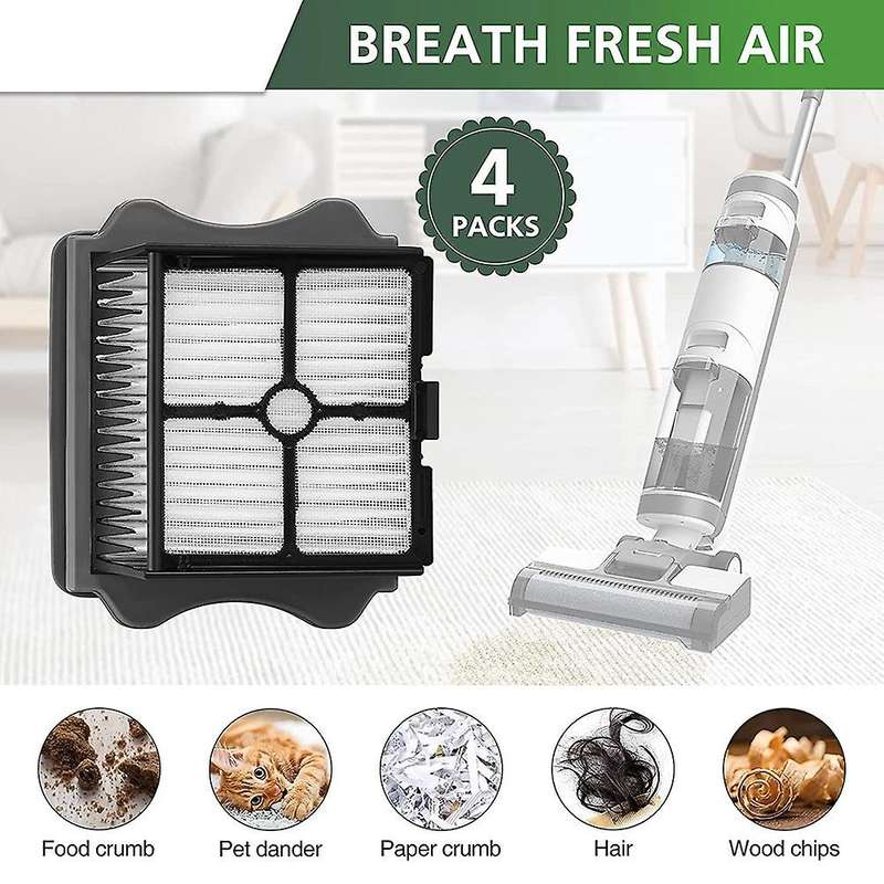 Ifloor Replacement Hepa Filter and Brush Roller Compatible