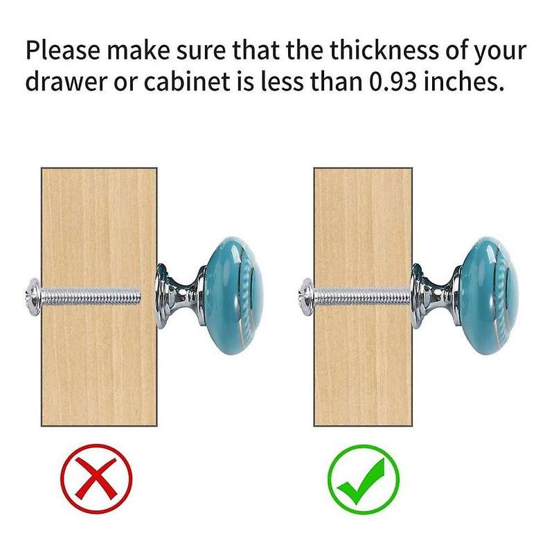 10 Pcs Cabinet Vintage Pull Handle for Cupboard, Drawer, Wardrobe