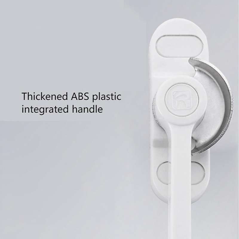 Sliding Door and Window Sash Safety Lock Type Two-way Lock, (white)