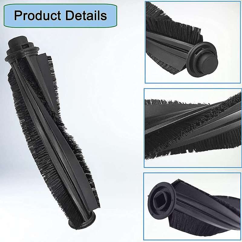 3 Pack Roller Brush Replacement Parts Compatible for Shark Ion Robot