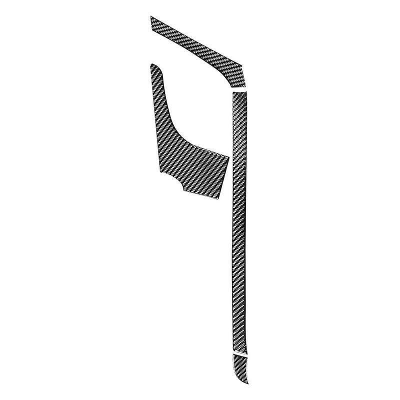 Center Control Dashboard Decorative Stickers Panel Trim Carbon Fiber