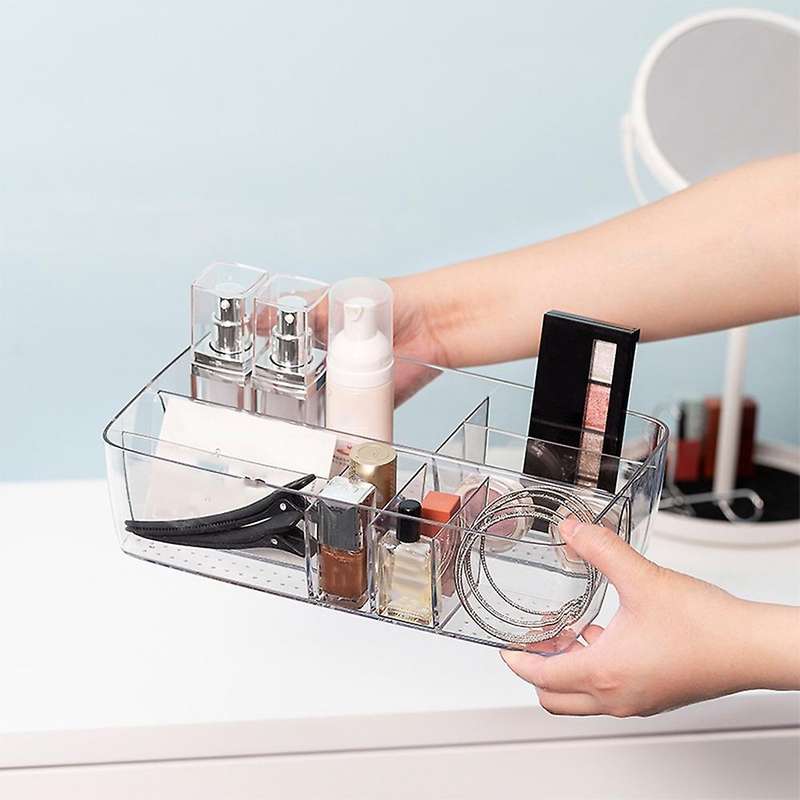 Transparent Cosmetics Storage Box Makeup Holder Jewelry Make