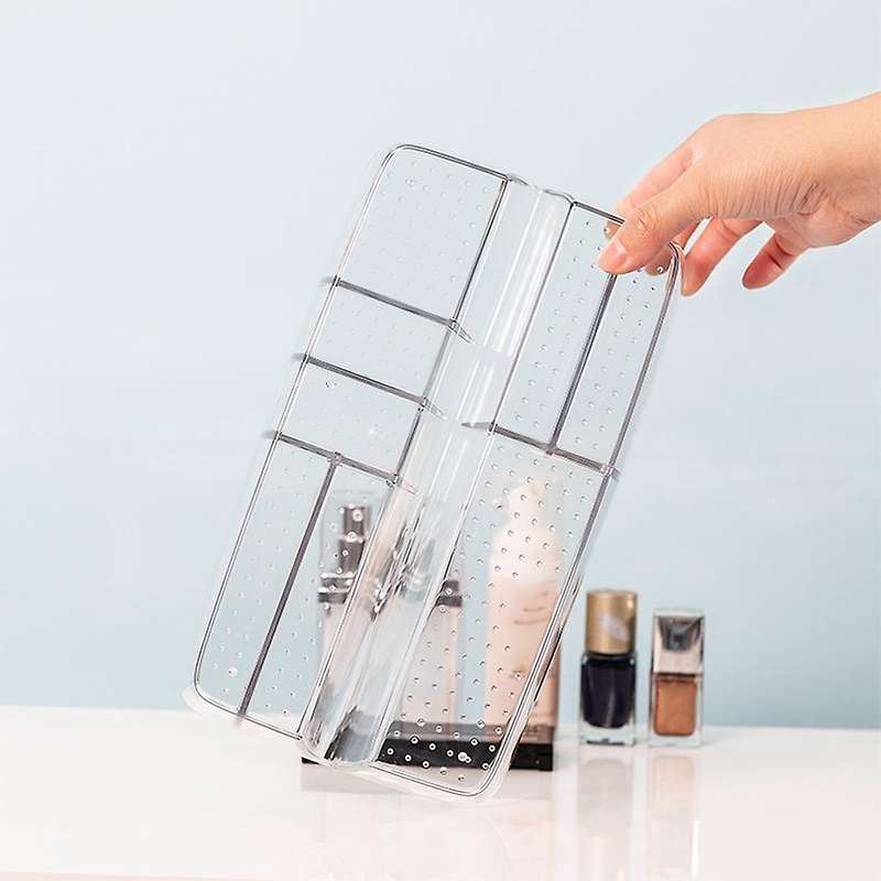 Transparent Cosmetics Storage Box Makeup Holder Jewelry Make