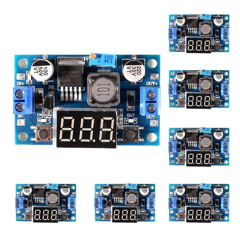 6 Pack Lm2596s Dc-dc Buck Converter Reduced Voltage Power Module