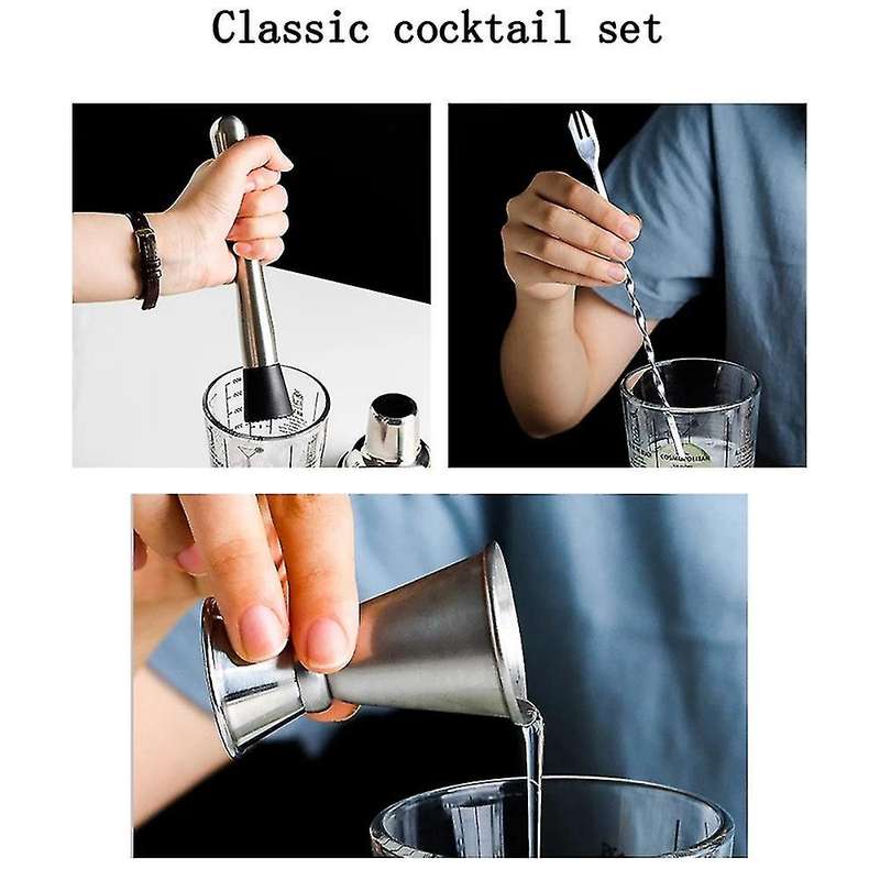 Cocktail Shaker Transparent Scale Bar Shakers Cup Wine Mixing Fruit