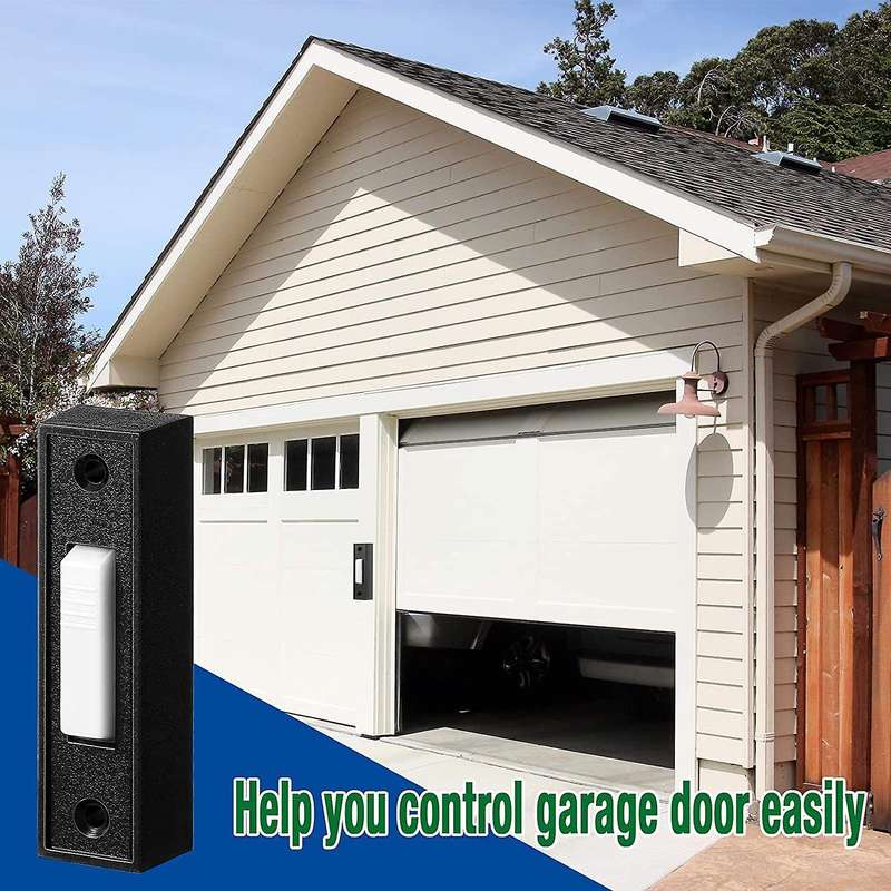 4pcs Universal Garage Door Opener Switch Finish with White Center