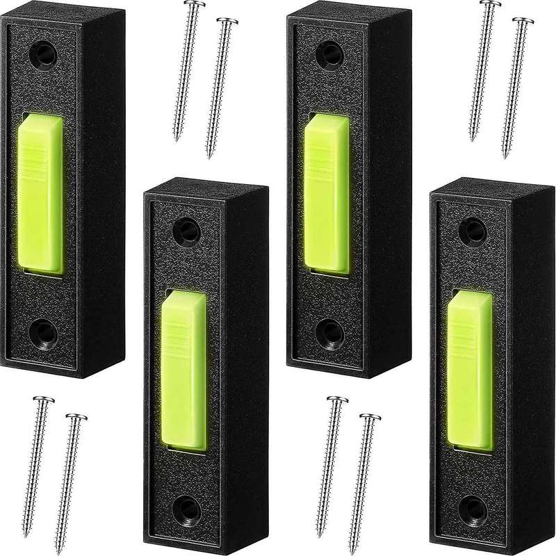 4pcs Universal Garage Door Opener Switch Finish with White Center