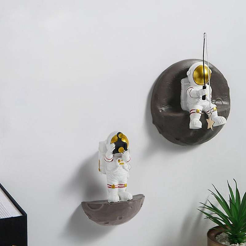 Nordic Wall Decoration Astronaut Resin Wall Shelves Astronaut B