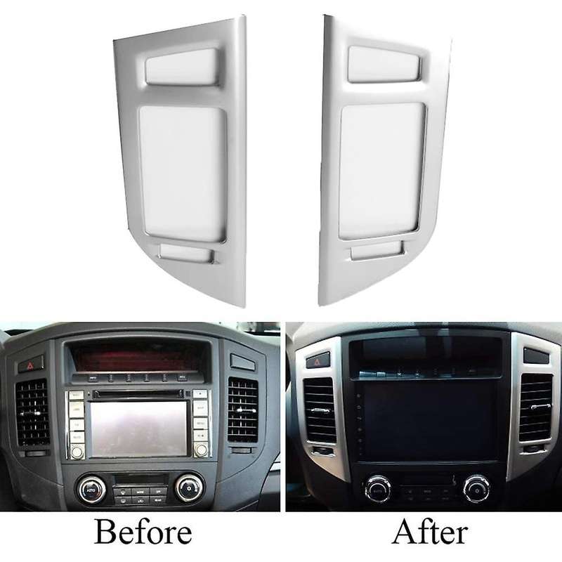 Car Air Condition Vent Cover for Pajero Iv V80 Montero 08-20 Chrome