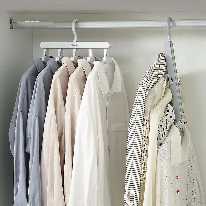 Ecoco 5 In 1 Clothes Rack Clothes Hanger Coat Storage Organization A