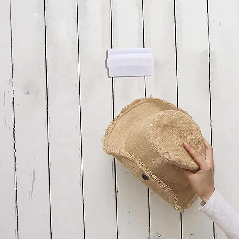 20pcs Adhesive Hat Hooks for Wall Hat Rack Design Strong Hat Hangers