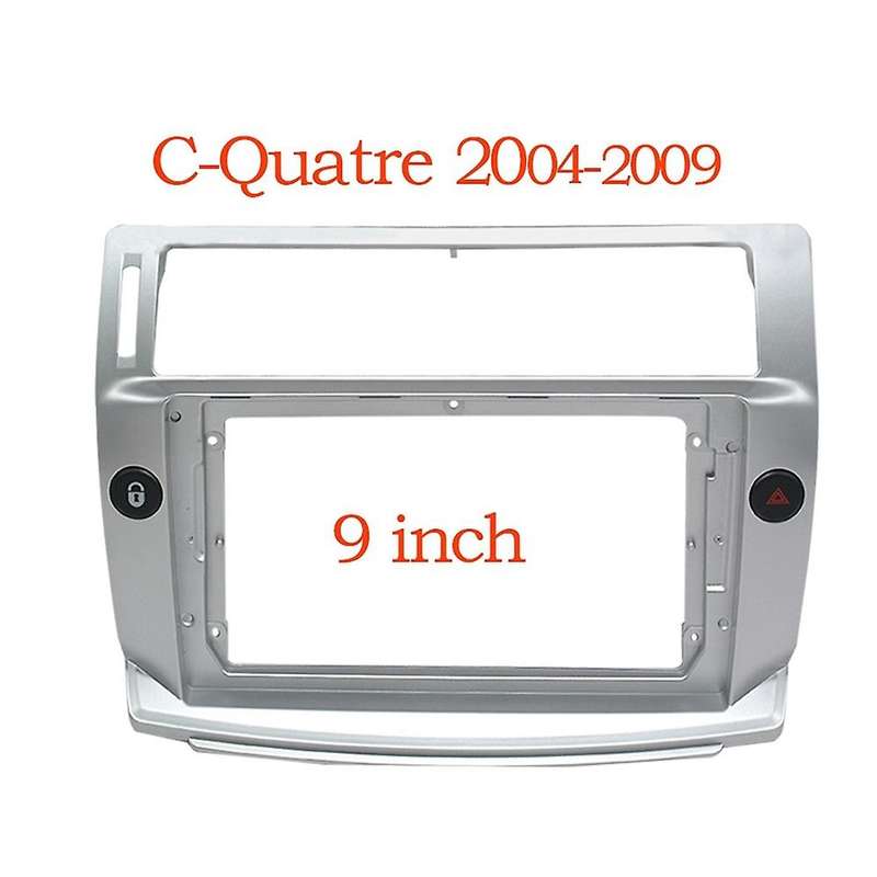 2din Car Radio Fascia for Citroen C-quatre 2004-2009 Dvd Stereo Frame