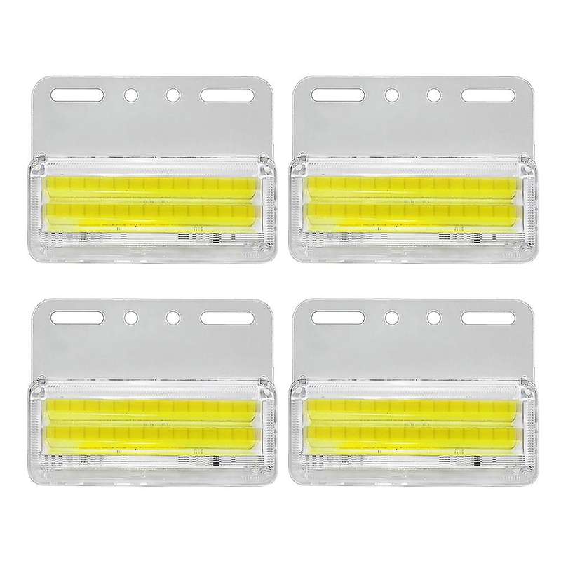 4pcs/set Bright Led Turning Lights 24v 56 Led for Car Trucks White