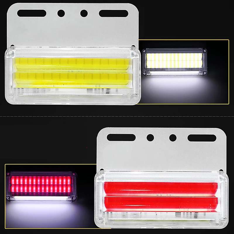 4pcs/set Bright Led Turning Lights 24v 56 Led for Car Trucks White
