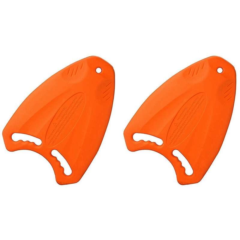 2x Orange Eva Back Float Kickboard Training Plate for Adult Children