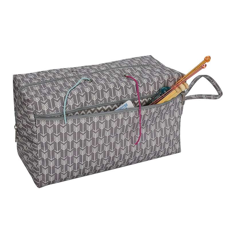 For Crocheting Hook Knitting Needles Wool Storage Tote Bag