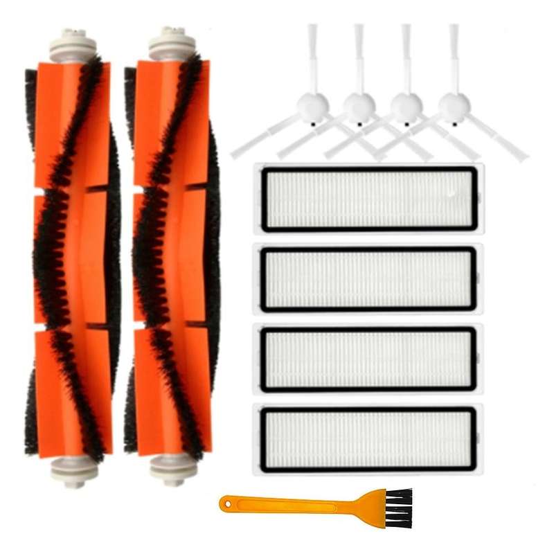 Main Brush Side Brush Hepa Filter for Xiaomi Dreame Bot D9 Robotic