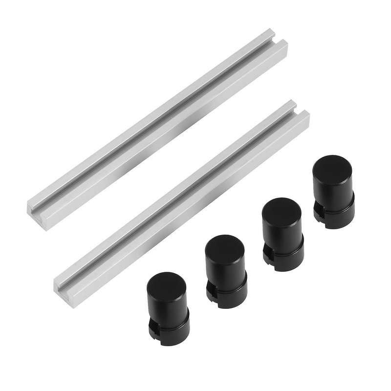 2 Pack Planing Stop Bench Dogs Clamp for T-track Woodworking Diy