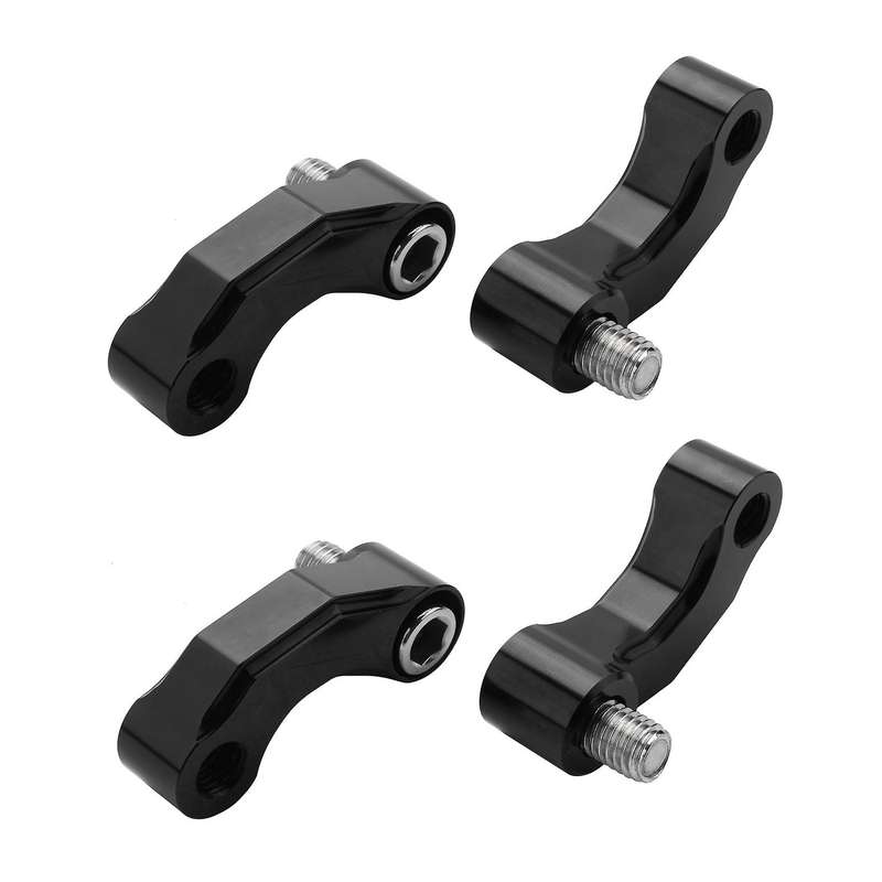 Motorcycle Mirror Riser Extension Bracket for Bmw R1200gs Black