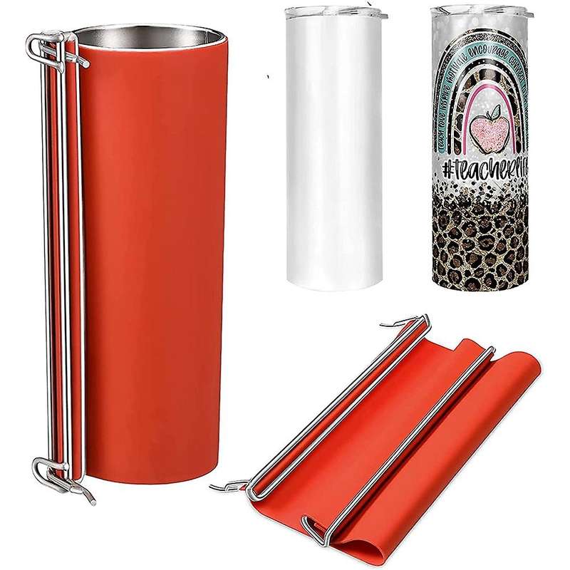 Silicone Wrap for Sublimation Tumblers 20oz for Clamp Fixture A