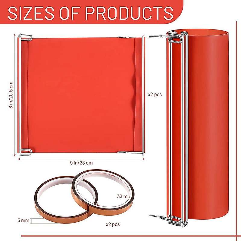 Silicone Wrap for Sublimation Tumblers 20oz for Clamp Fixture A