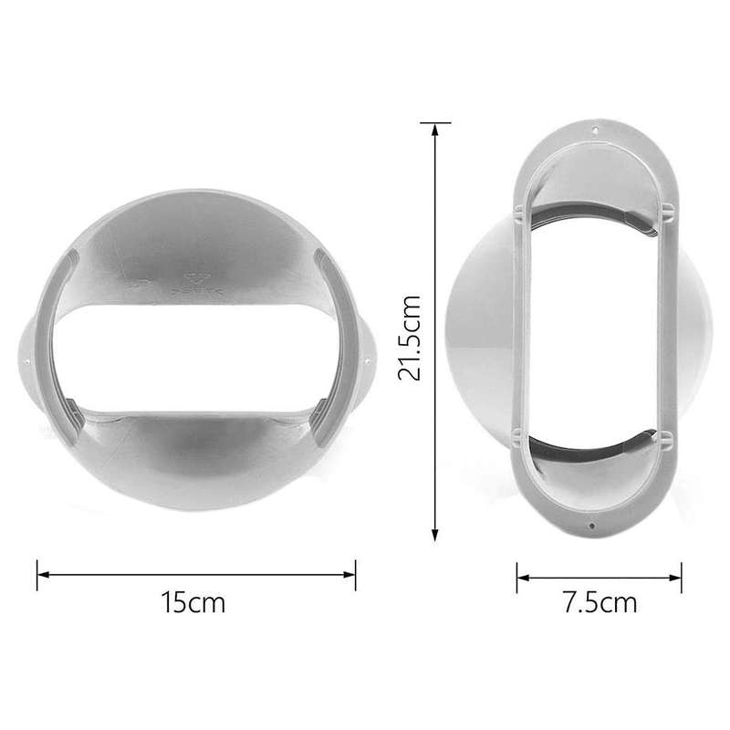 Portable Household Mobile Air Conditioner Body Fitting Hose Connector