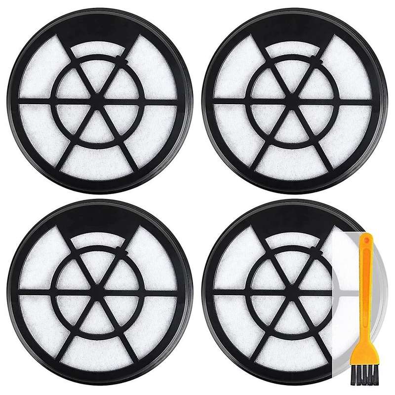 4 Pack Filters Compatible for Eureka Bagless Canister Vacuum Cleaner
