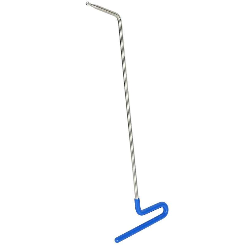 Tool 1 Piece Blue Silver Bar Hook Crowbar Car Body Dent Repair Tool