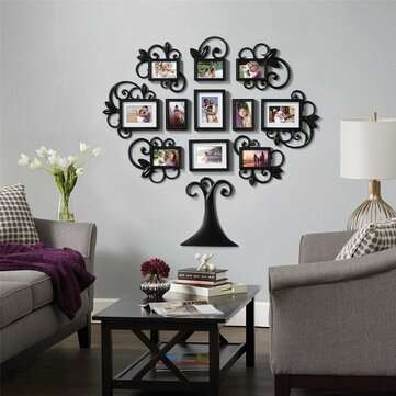 3D Family Tree Photo Picture Frame Collage Wall Stickers Art Home Decor