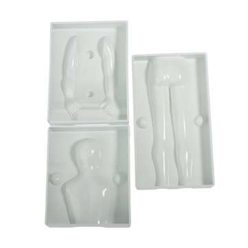 3D Man`s Body Cake Fondant Decorating Mold