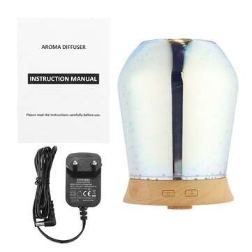 3D LED Ultrasonic Diffuser Humidifier (PLUG: USPLUG)