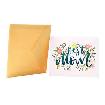 3D Mothers Day Cards Best Mom Flower Basket Paper Invitation Greeting Cards Anniversary Birthday Car
