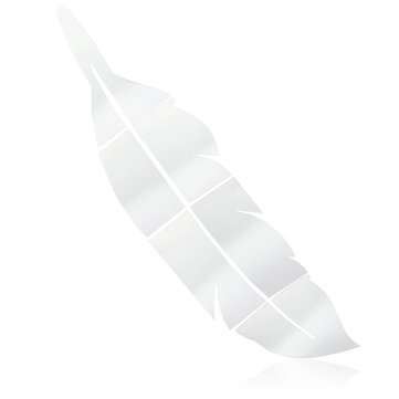 3D Mirror Vinyl Feather Wall Sticker Decal DIY Room Art Mural Removable Wall Paper Home Decor