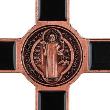 3D Modeling Carving Cross Wall Decorations Metal Alloy JESUS Catholic Statue Prayer