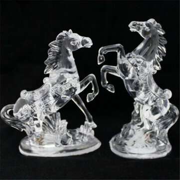3D RGB LED Desk Lamp Illusion Night light Horse Ornament For Home Car Party Wedding
