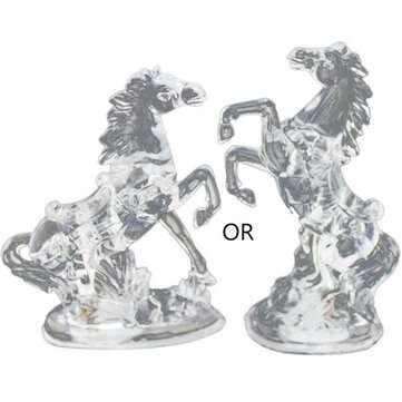 3D RGB LED Desk Lamp Illusion Night light Horse Ornament For Home Car Party Wedding