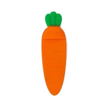3D Stereo Carrot Shape Bookmark Fun Reading Book Folder Notes Letter for Students Stationery Gifts S