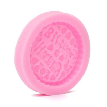 3D Silicone Happy Birthday Fondant Chocolate Mold Mould Cake Decoration