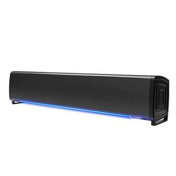 3D Surround Soundbar Channel 2.0 Speaker Wired Computer Speakers Stereo Subwoofer Soundbar for Lapto