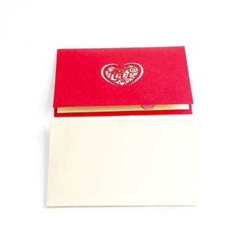 3D Stereoscopic Handmade Greeting Cards Mother`s Day Holiday Wishes Card