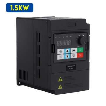 3HP 0.75kw/1.5kw/2.2kw Variable Frequency Drive Inverter VFD 3 Phase To 3 Phase VF... (POWER: 1.5KW)